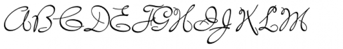 Bayern Handschrift NF Font UPPERCASE