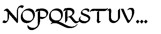Baylaf Alwahas Font UPPERCASE