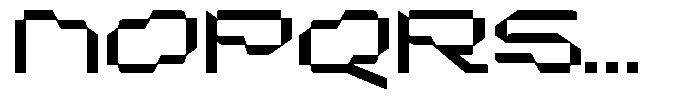Baypass Font UPPERCASE