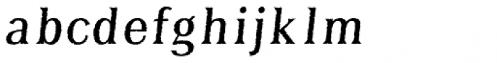 Bayside Tavern Fill Italic Font LOWERCASE