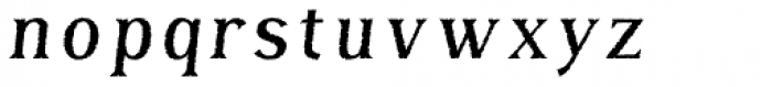 Bayside Tavern Fill L Italic Font LOWERCASE