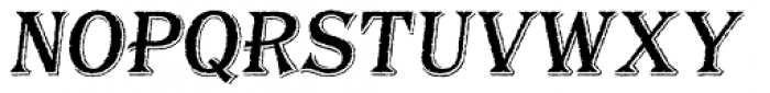 Bayside Tavern Italic Font UPPERCASE