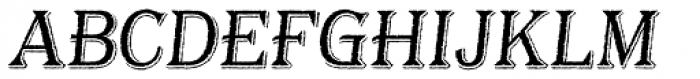 Bayside Tavern Light Italic Font UPPERCASE