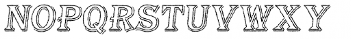 Bayside Tavern Out SL Italic Font LOWERCASE