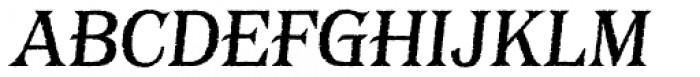 Bayside Tavern Plain Italic Font UPPERCASE