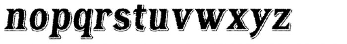 Bayside Tavern X Bold Italic Font LOWERCASE