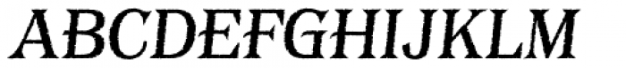 Bayside Tavern X Plain Italic Font UPPERCASE