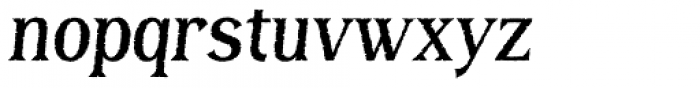 Bayside Tavern X Plain Italic Font LOWERCASE