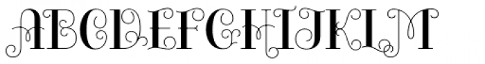 Bazaruto Iron Solid Font UPPERCASE