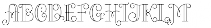 Bazaruto Iron Font UPPERCASE