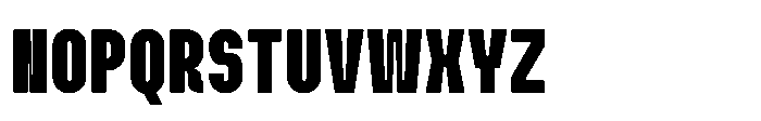 Bazig Bold Font UPPERCASE
