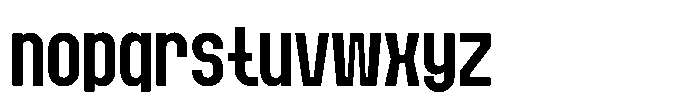 Bazig Medium Font LOWERCASE