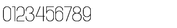 Bazig Thin Font OTHER CHARS