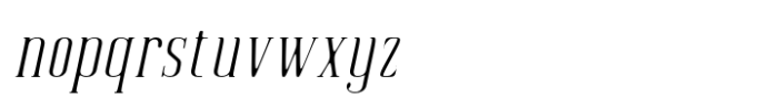Bazza Expanded Italic Degrade Font LOWERCASE
