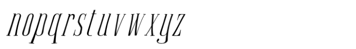 Bazza Expanded Italic Warp Font LOWERCASE
