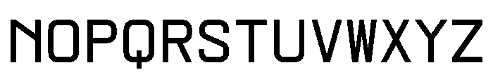 BABCOCK Medium Font LOWERCASE