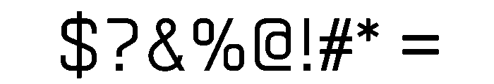 BABCOCK Regular Font OTHER CHARS