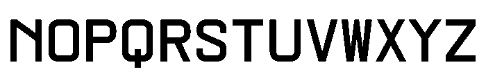 BABCOCK SemiBold Font LOWERCASE