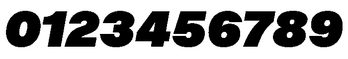 BALGrotesk BlackItalic Font OTHER CHARS