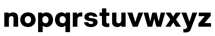 BALGrotesk Bold Instance Font LOWERCASE