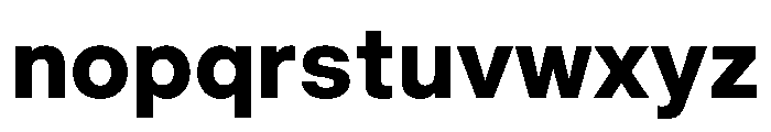 BALGrotesk Bold Font LOWERCASE