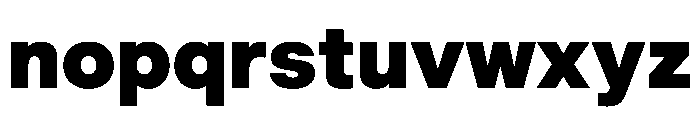 BALGrotesk ExtraBold Instance Font LOWERCASE