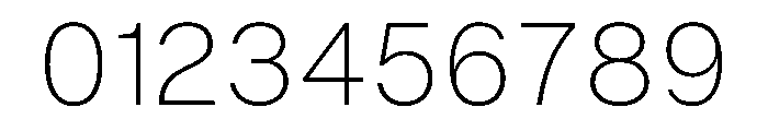 BALGrotesk ExtraLight Instance Font OTHER CHARS