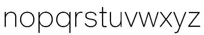 BALGrotesk ExtraLight Font LOWERCASE
