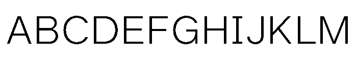 BALGrotesk Light Instance Font UPPERCASE