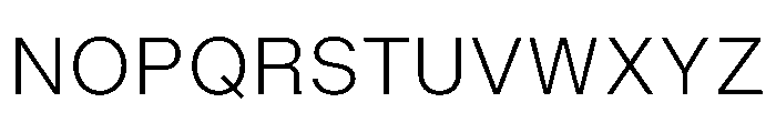 BALGrotesk Light Instance Font UPPERCASE