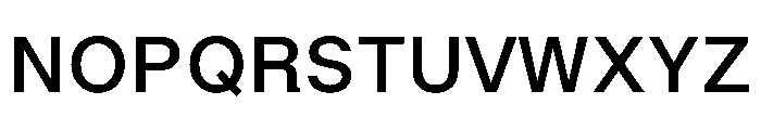 BALGrotesk Medium Instance Font UPPERCASE