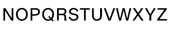 BALGrotesk Regular Instance Font UPPERCASE