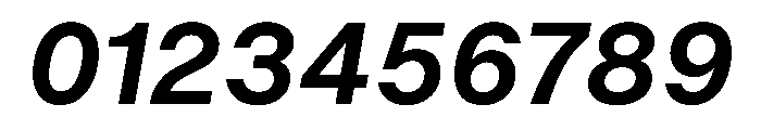 BALGrotesk SemiBoldItalic Instance Font OTHER CHARS