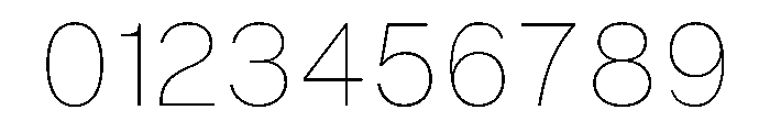 BALGrotesk Thin Font OTHER CHARS