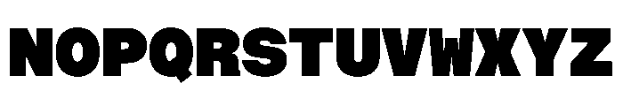BALGroteskMono Black Instance Font UPPERCASE
