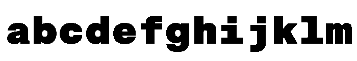 BALGroteskMono Black Instance FONT