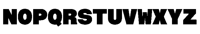 BALGroteskMono Black Font UPPERCASE