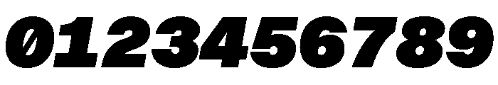 BALGroteskMono BlackItalic Font OTHER CHARS
