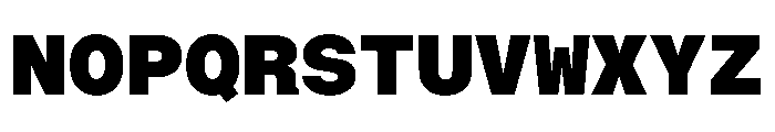 BALGroteskMono ExtraBold Font UPPERCASE