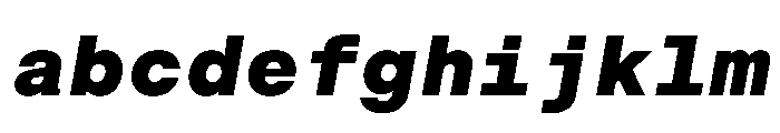 BALGroteskMono ExtraBoldItalic Instance FONT