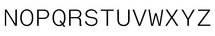 BALGroteskMono Light Font UPPERCASE