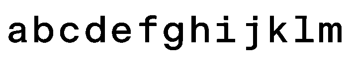 BALGroteskMono Medium Instance FONT