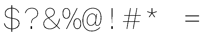 BALGroteskMono Notfordesktopuse Instance Font OTHER CHARS