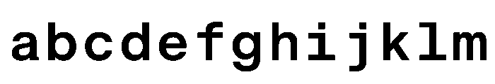 BALGroteskMono SemiBold FONT