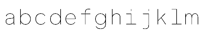 BALGroteskMono Thin FONT