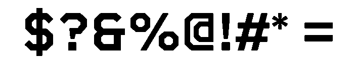 BARNEGAT Regular Font OTHER CHARS