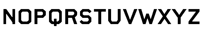 BARNEGAT Regular Font UPPERCASE