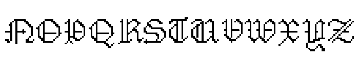 BATMIPBeta Fraktur Font UPPERCASE