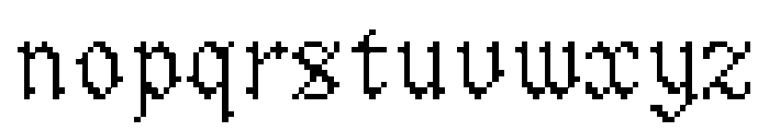 BATMIPBeta Fraktur Font LOWERCASE