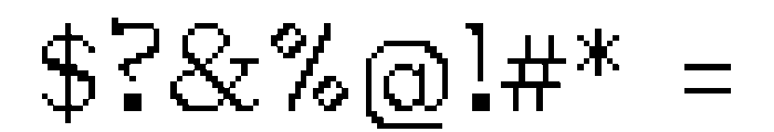 BATMIPBeta Roman Font OTHER CHARS